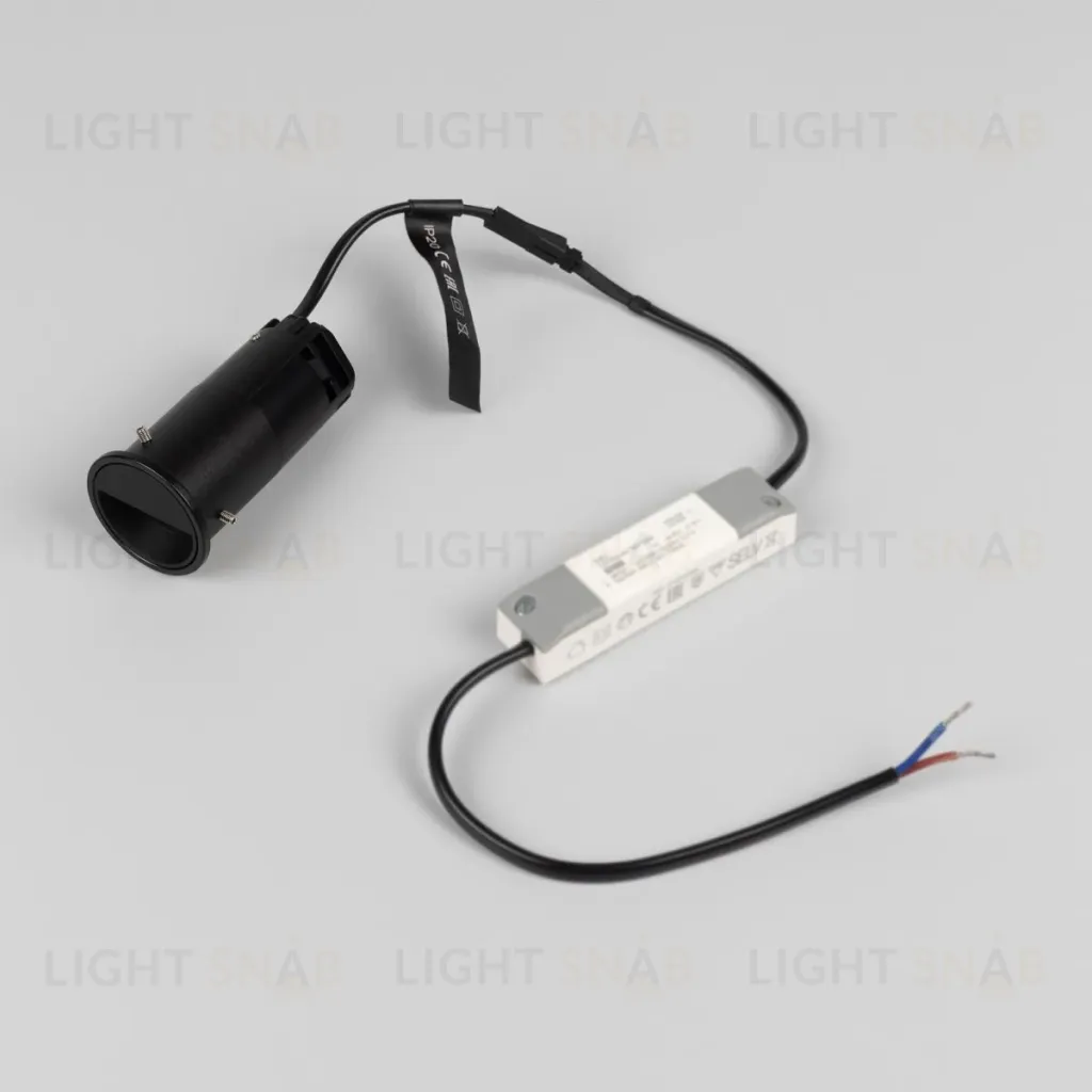 Встраиваемый светильник Arlight DL-VEILA-R39-6W Day4000 (Черный RAL9005, A44x46 deg, 230V) (IP20 Металл) 064954 064954