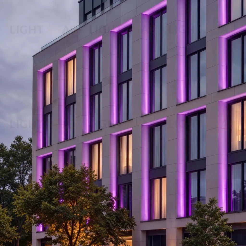 Светильник для контурной подсветки оконных проемов Arlight LGD-STRIPE-5.5W Day4000 (Серый, 5x350 deg, 230V) (IP65 Металл) 064560 064560