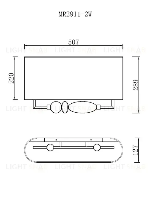 Бра MyFar Фиабия MR2911-2W MR2911-2W