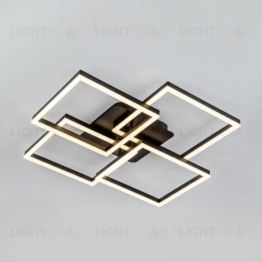 Потолочная люстра LED4U L11050-4 BK L11050-4 BK