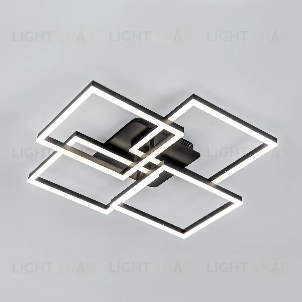 Потолочная люстра LED4U L11050-4 BK L11050-4 BK