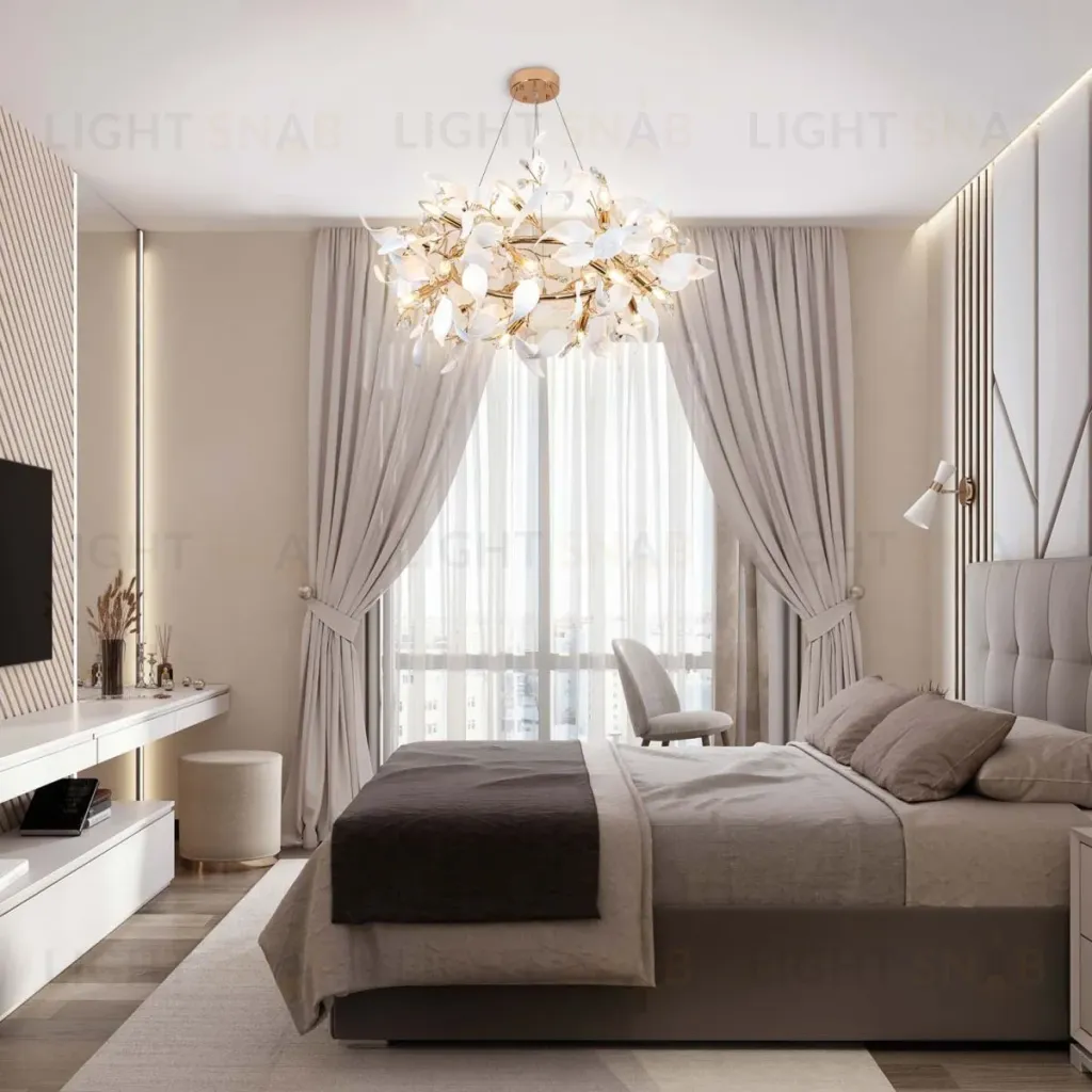 Подвесная люстра Modelux premium ML.6808.1000P GD ML.6808.1000P GD