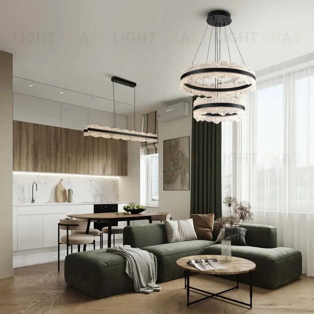 Подвесной светильник Modestyle MS.9525.600.400 BK MS.9525.600.400 BK