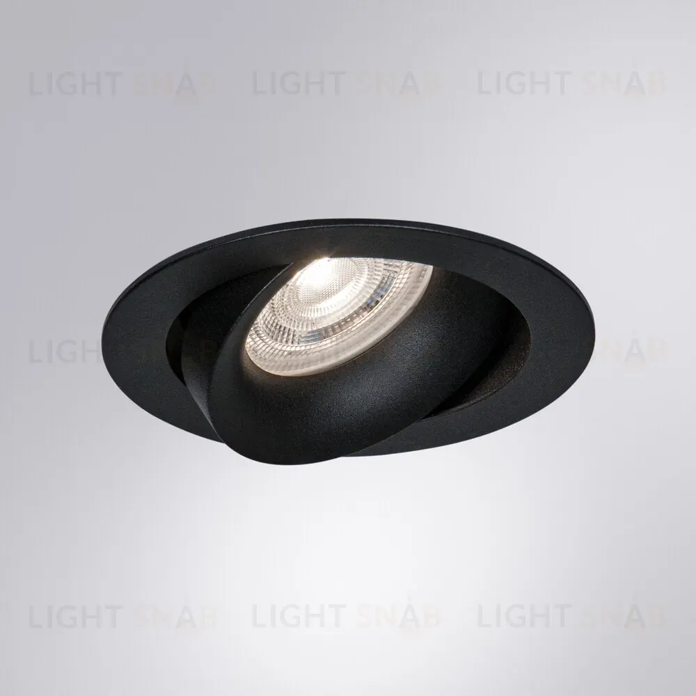 Встраиваемый светильник Arte Lamp Kant A9610PL-1BK A9610PL-1BK