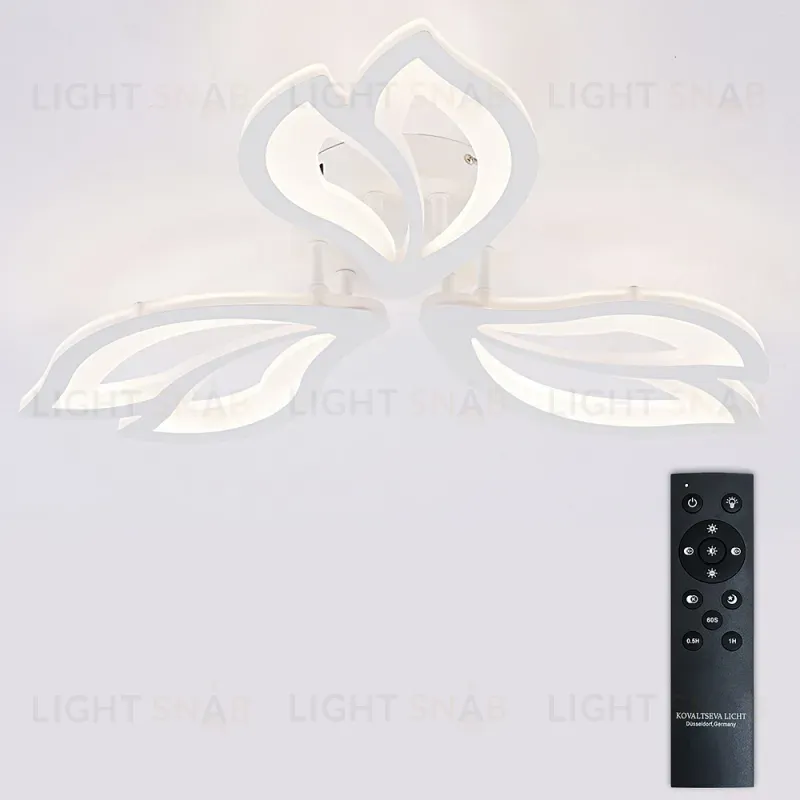 Потолочная люстра Natali Kovaltseva Fortuna LED LAMPS 81107/2C LED LAMPS 81107/2C