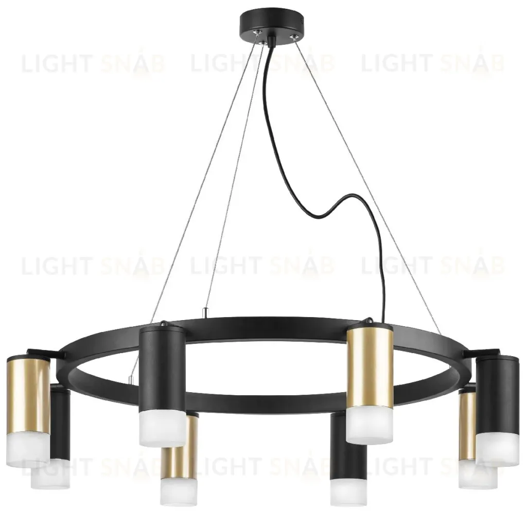 Подвесная люстра Lightstar Rullo (571018+214440-4+214437-4+202431-8) LR0184043741 LR0184043741