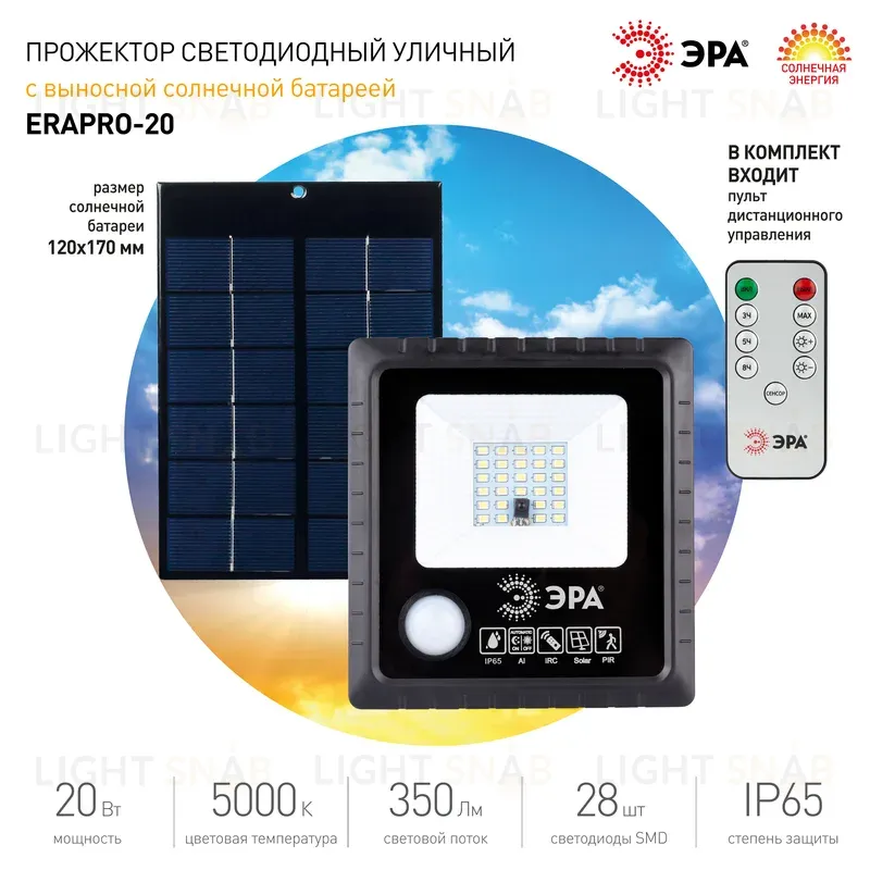 Прожектор Эра ERAPRO-20 Б0049545 Б0049545