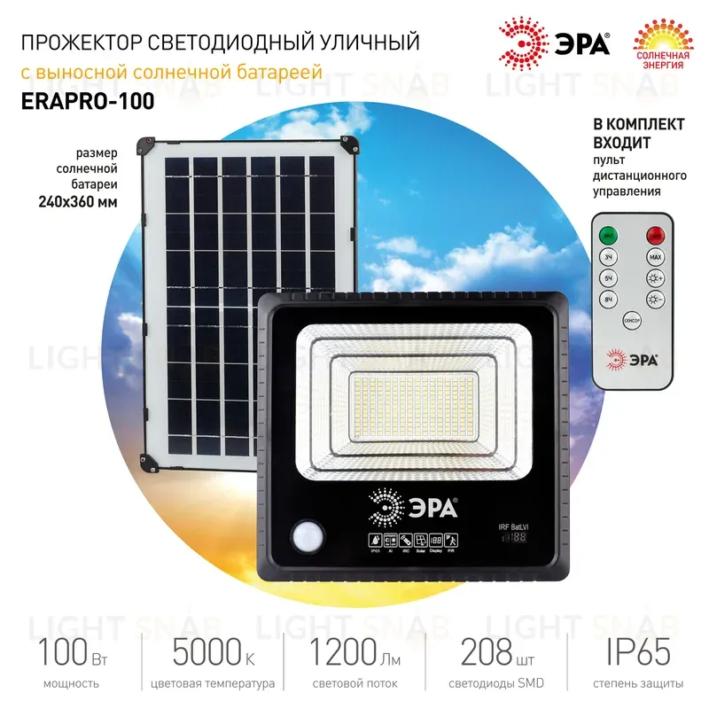 Прожектор Эра ERAPRO-100 Б0049547 Б0049547