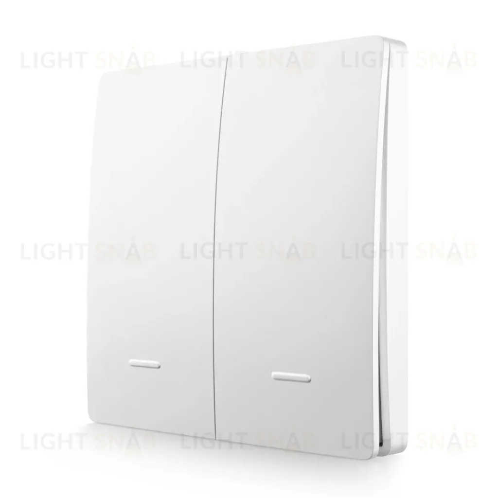 Выключатель кинетический 2кл., IP44, 2,4 ГГц, Smart, бел. Apeyron 04-72 04-72