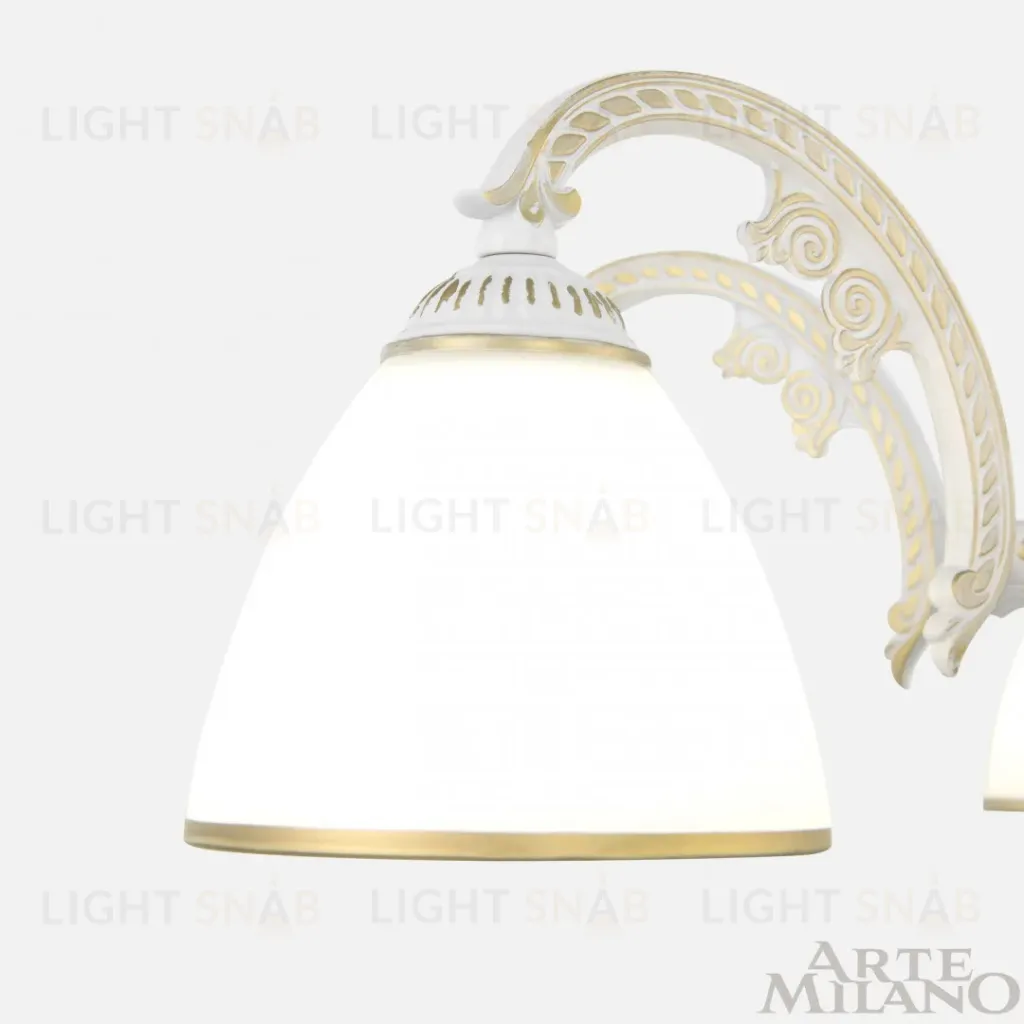 Подвесная люстра Arte Milano 340837/6 WT+G 340837/6 WT+G