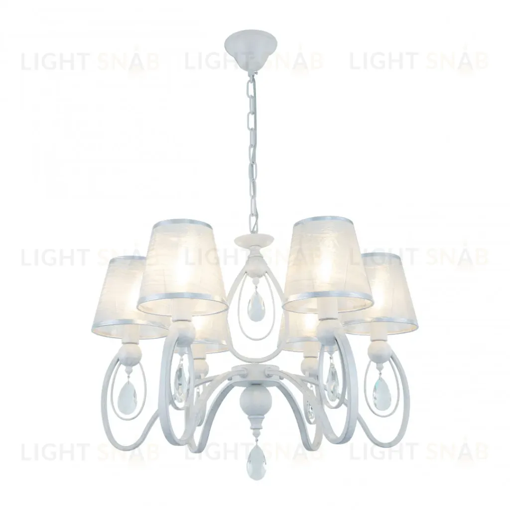 Подвесная люстра Arte Milano 347203/6 WT+SL 347203/6 WT+SL
