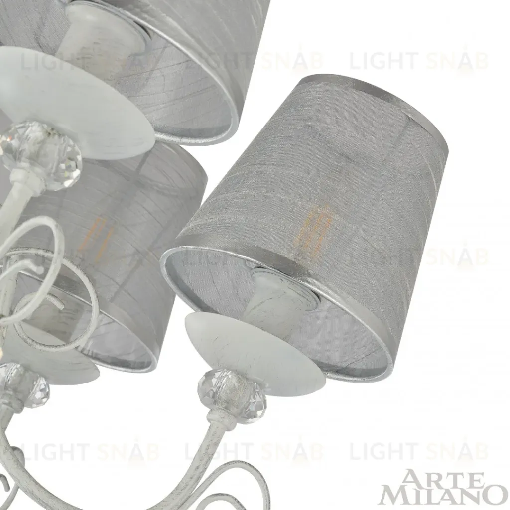 Подвесная люстра Arte Milano 347620/6 WT+SL 347620/6 WT+SL
