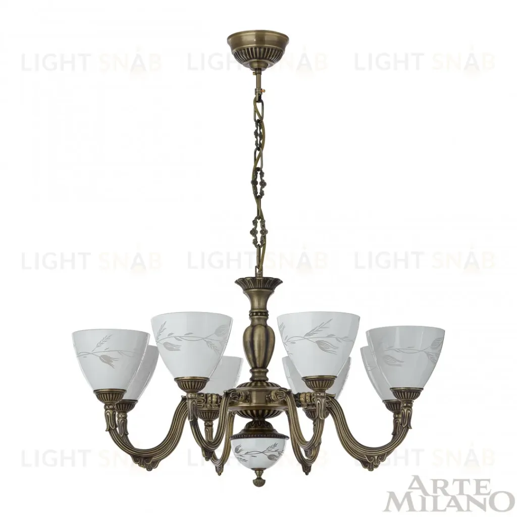 Подвесная люстра Arte Milano 347837/8 AB 347837/8 AB