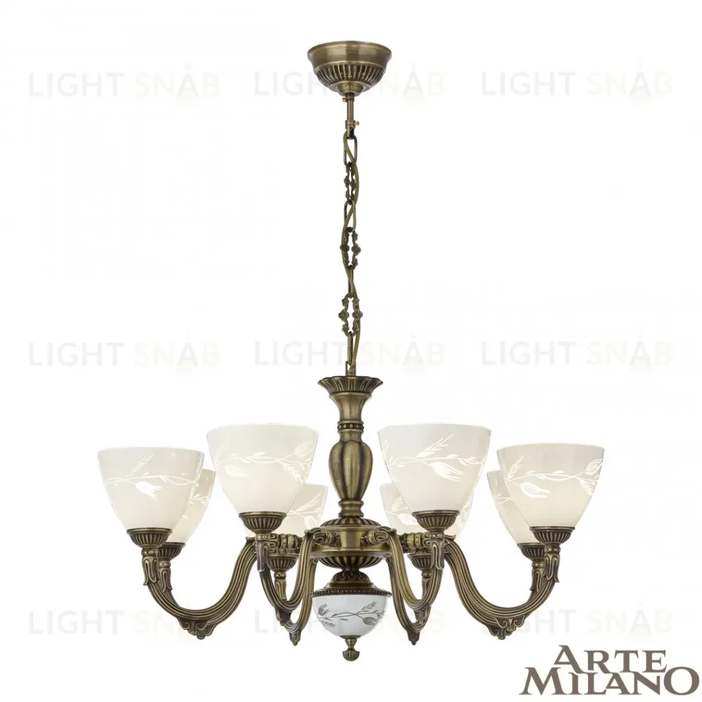 Подвесная люстра Arte Milano 347837/8 AB 347837/8 AB