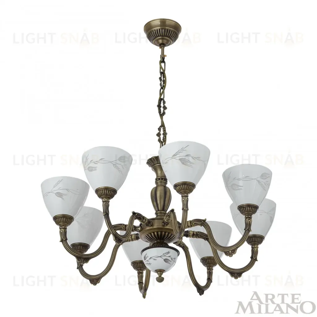 Подвесная люстра Arte Milano 347837/8 AB 347837/8 AB