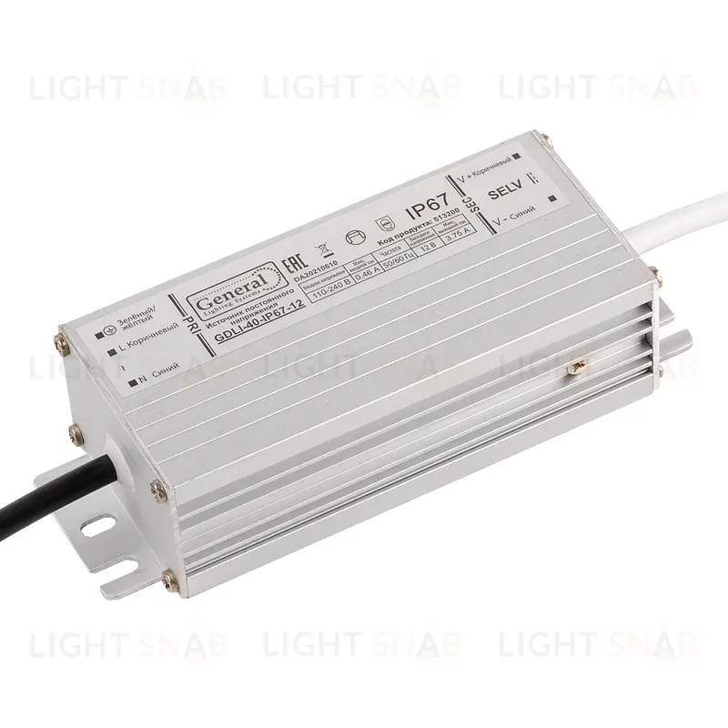 Драйвер General GDLI-40-IP67-12 513200 513200