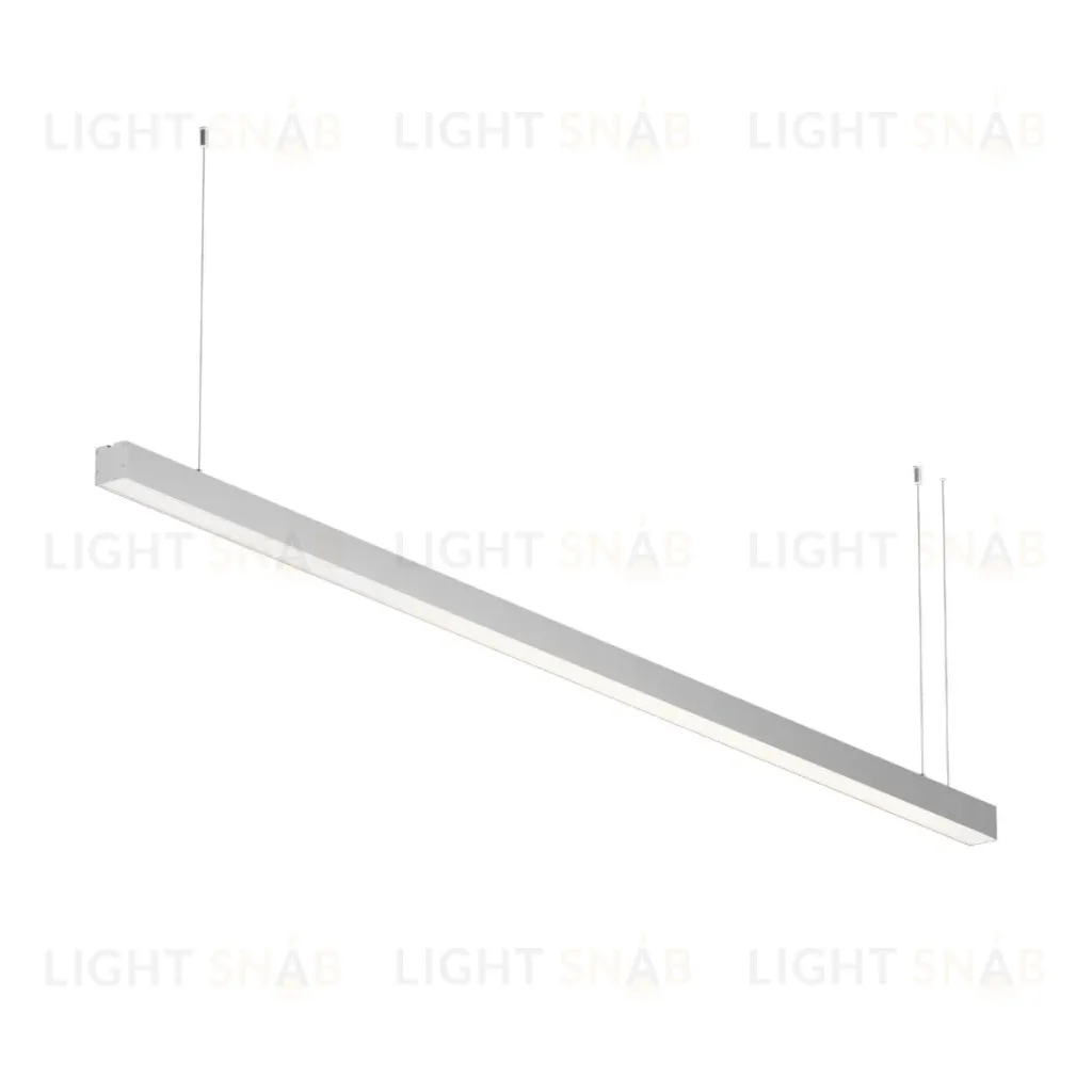 Линейный подвесной светильник Maytoni Technical 4000K 50x50 (Серебро, 2 м) LL312024 LL312024