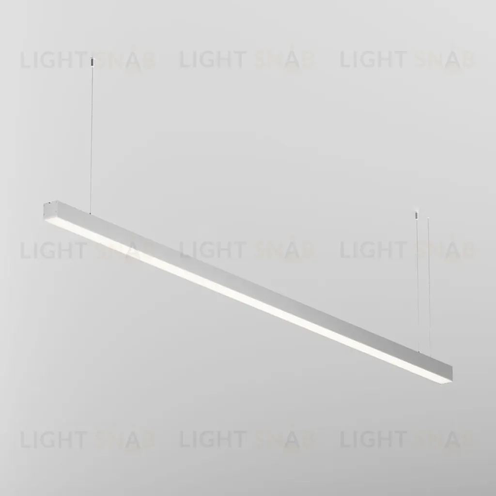 Линейный подвесной светильник Maytoni Technical 4000K 50x50 (Серебро, 2 м) LL312024 LL312024