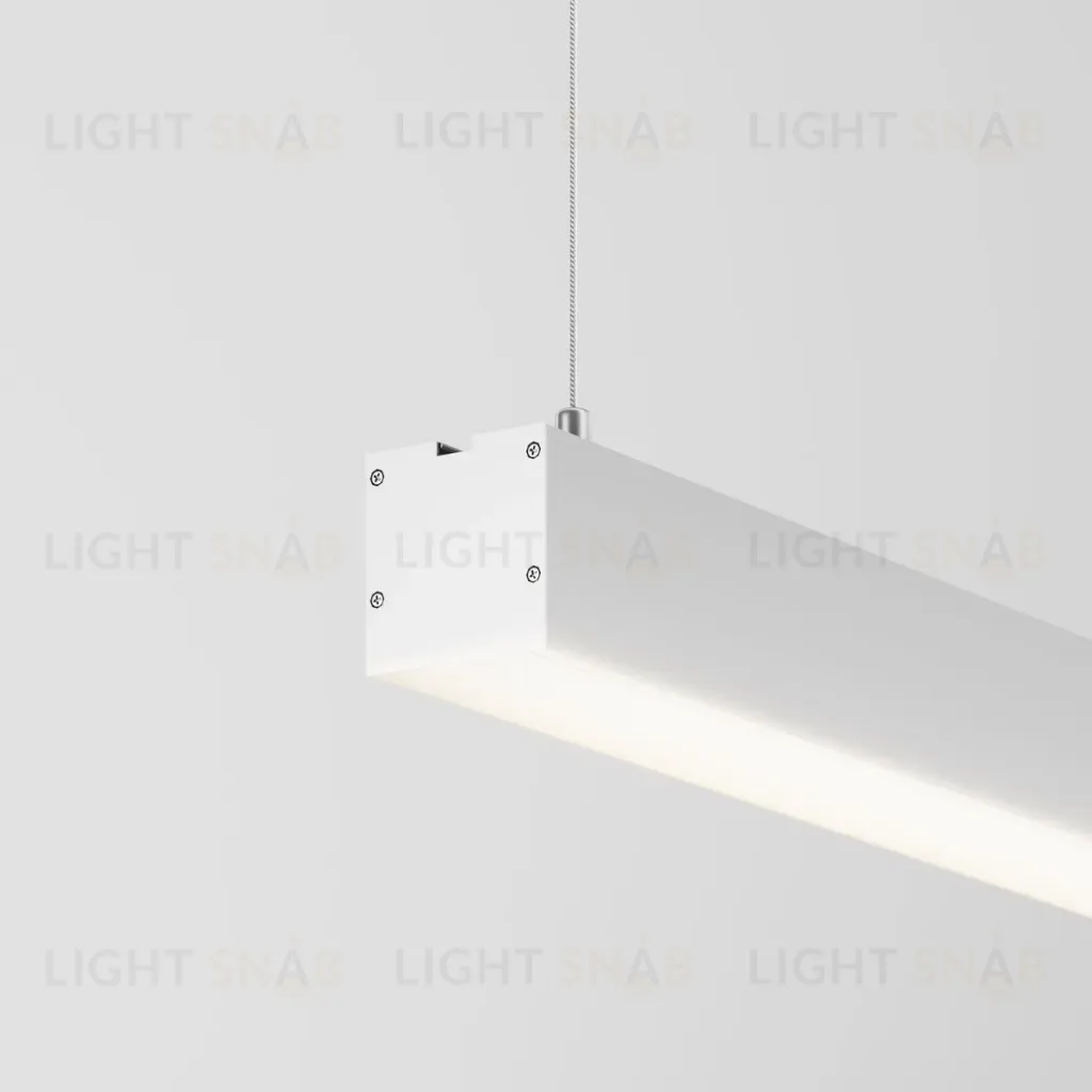 Линейный подвесной светильник Maytoni Technical 4000K 50x50 (Серебро, 2 м) LL312024 LL312024