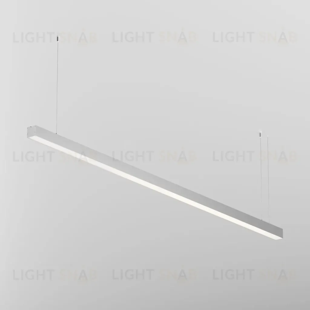 Линейный подвесной светильник Maytoni Technical 4000K 50x50 (Серебро, 2 м) LL312024 LL312024