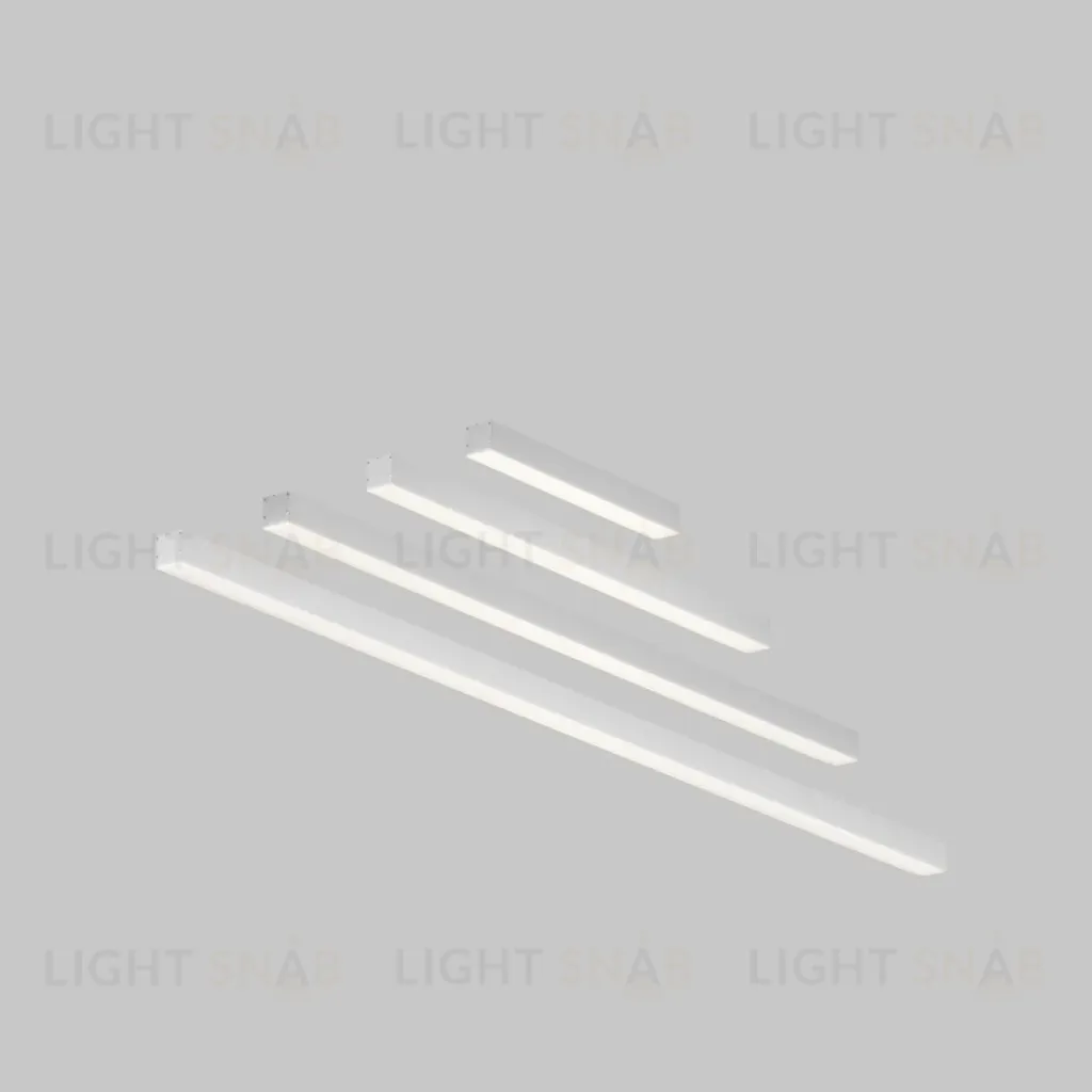 Линейный подвесной светильник Maytoni Technical 4000K 50x50 (Серебро, 2 м) LL312024 LL312024