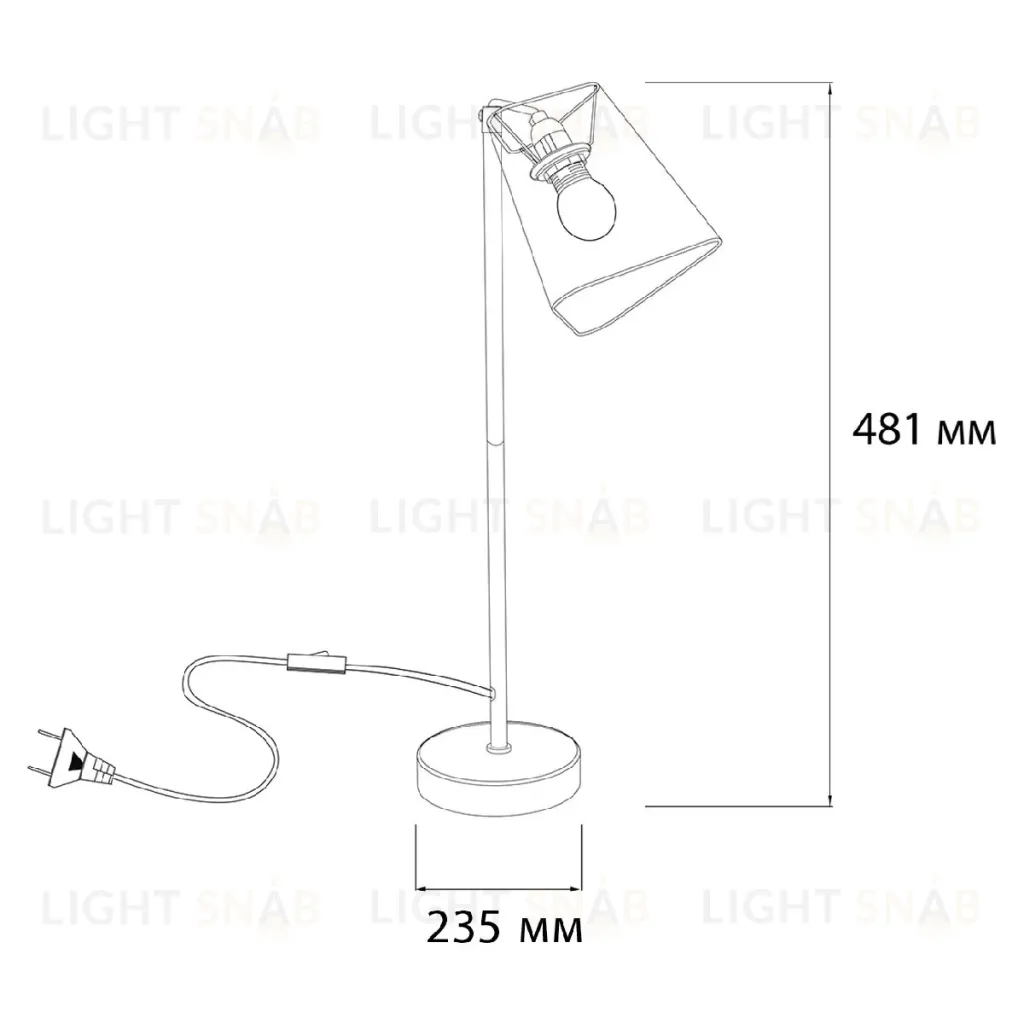 Настольная лампа Escada Hall 10185/L White 10185/L White