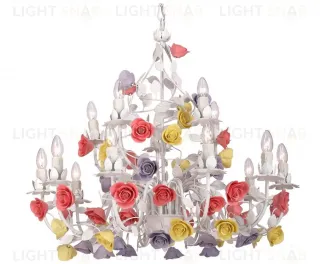 Подвесная люстра Lucia Tucci Fiori Di Rose 185.10.5 Fiori Di Rose 185.10.5