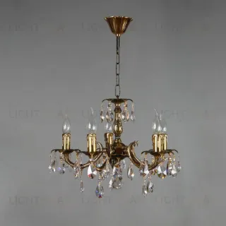 Подвесная люстра Ambiente Benisa 2226/5 PB Tear Drop 2226/5 PB Tear Drop