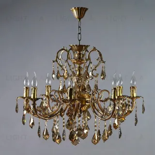 Подвесная люстра Ambiente Alicante 8888/8 AB Honey Leaf 8888/8 AB Honey Leaf