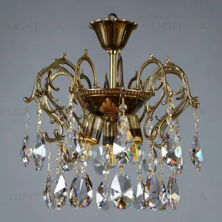 Потолочная люстра Ambiente Alicante 8888/3 PL PB Tear Drop 8888/3 PL PB Tear Drop