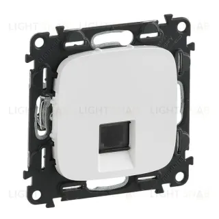 Телефонная розетка RJ11 Legrand Valena Allure белая 753738 753738
