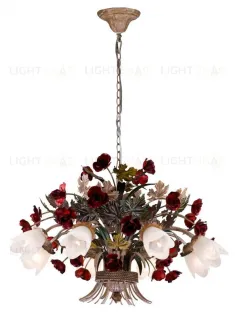 Подвесная люстра Lucia Tucci Fiori Di Rose 1760.8 Fiori Di Rose 1760.8