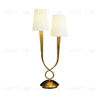 Настольная лампа Mantra Paola Painted Gold 3546 3546