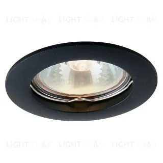 Встраиваемый светильник Arte Lamp Basic A2103PL-1BK A2103PL-1BK