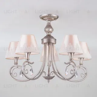 Потолочная люстра Eurosvet Incanto 60069/5 серебро 60069/5 серебро