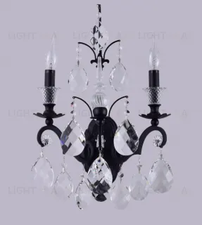 Бра Crystal Lux Magnifico AP2 Black/Transparent Magnifico AP2 Black/Transparent