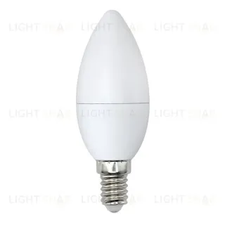 Лампа светодиодная (UL-00003803) Volpe E14 9W 4000K матовая LED-C37-9W/NW/E14/FR/NR LED-C37-9W/NW/E14/FR/NR картон