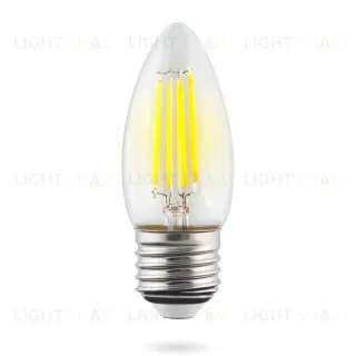 Лампа светодиодная Voltega E27 6W 4000К прозрачная VG10-C1E27cold6W-F 7029 7029