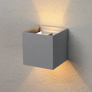 Уличный настенный светодиодный светильник Elektrostandard 1548 Techno LED Winner серый 4690389106262 4690389106262