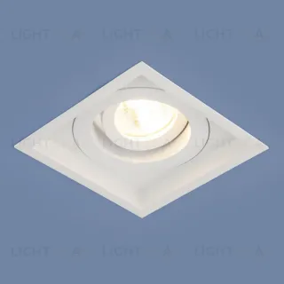 Встраиваемый светильник Elektrostandard 1071/1 MR16 WH белый 4690389097942 4690389097942