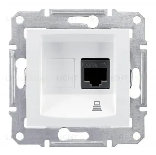 Розетка компьютерная RJ45 Schneider Electric Sedna UTP SDN4300121 SDN4300121