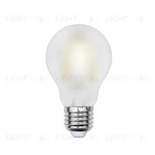 Лампа светодиодная филаментная (UL-00000304) Uniel E27 8W 3000K матовая LED-A60-8W/WW/E27/FR PLS02WH LED-A60-8W/WW/E27/FR PLS02WH картон