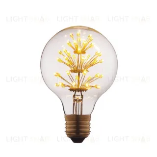 Лампа светодиодная филаментная Loft IT E27 3W прозрачная G8047LED G8047LED