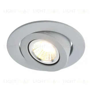 Встраиваемый светильник Arte Lamp Accento A4009PL-1GY A4009PL-1GY