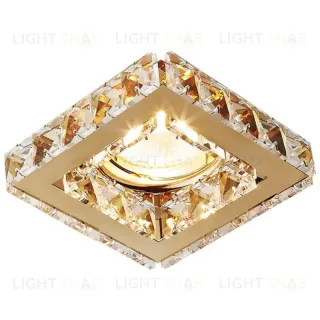 Встраиваемый светильник Ambrella Light Crystal K110 CL/G K110 CL/G