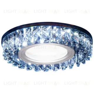 Встраиваемый светодиодный светильник Ambrella Light Led S255 BK S255 BK