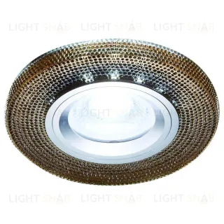 Встраиваемый светодиодный светильник Ambrella Light Led S290 BK S290 BK