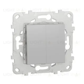Переключатель двухклавишный Schneider Electric Unica New NU521330 NU521330