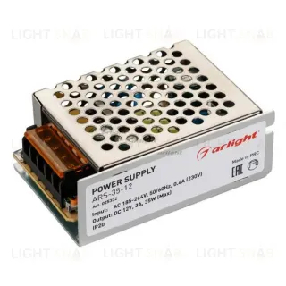 Блок питания Arlight ARS-35-12 (12V, 3A, 35W) 025332 025332