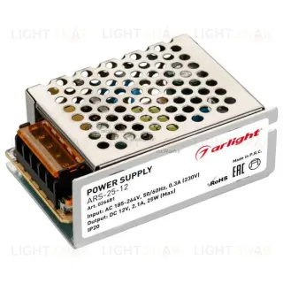Блок питания Arlight ARS-25-12 (12V, 2.1A, 25W) 026681 026681